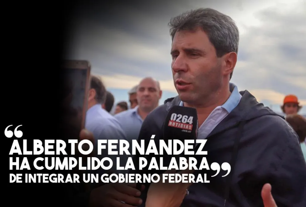 Uñac respaldó las decisiones de Alberto Fernández