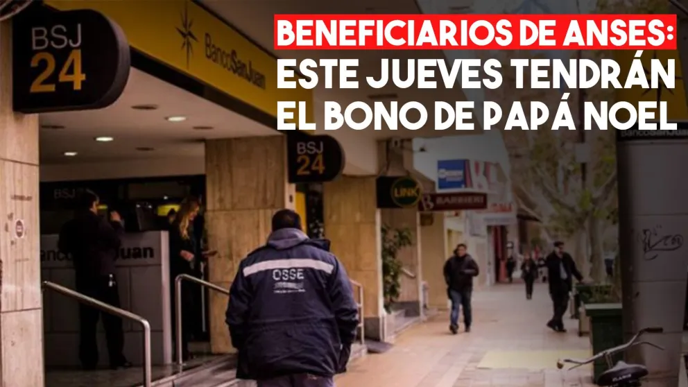 Beneficiarios de Anses tendrán depositado este jueves el bono de fin de año