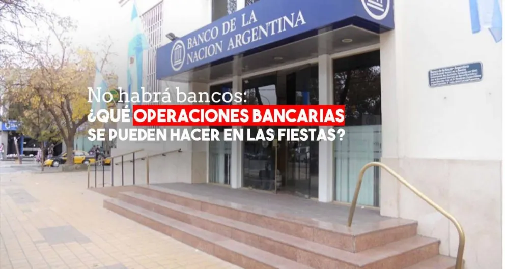 No habrá bancos ni el 24 y el 31 ¿Qué trámites puedo hacer?