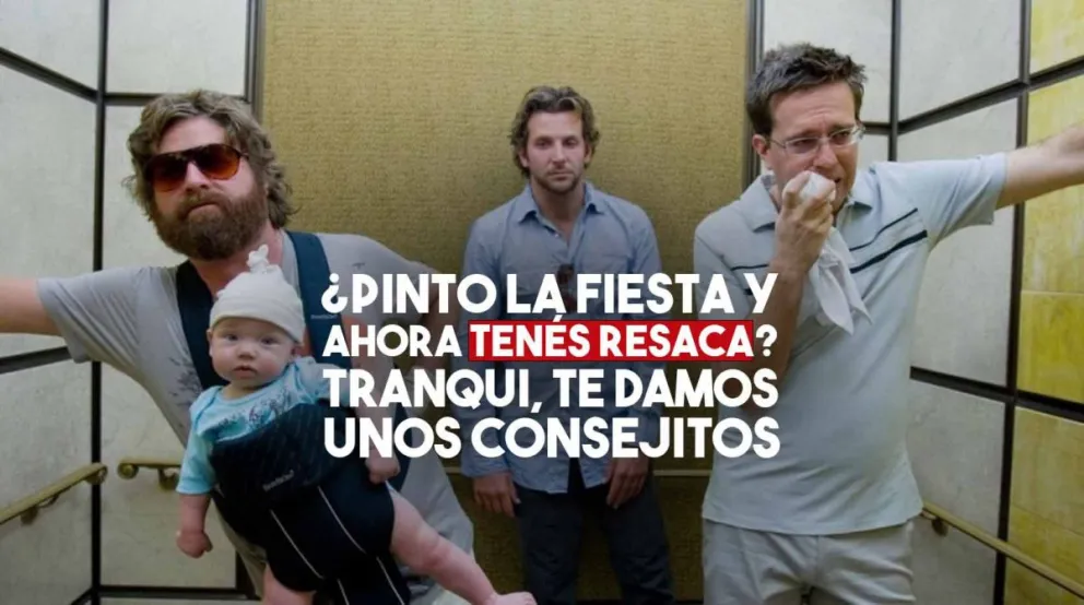 ¿Te tomaste unas copitas de más? Atento a estos consejos para aliviar la resaca