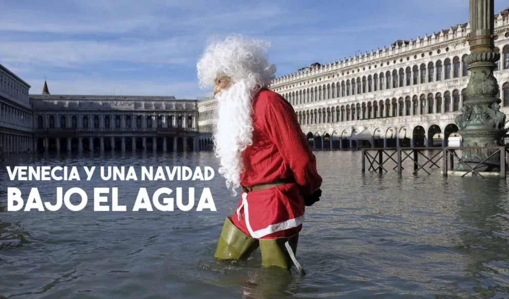 Venecia vivirá las fiestas tras su peor inundación en los últimos 53 años