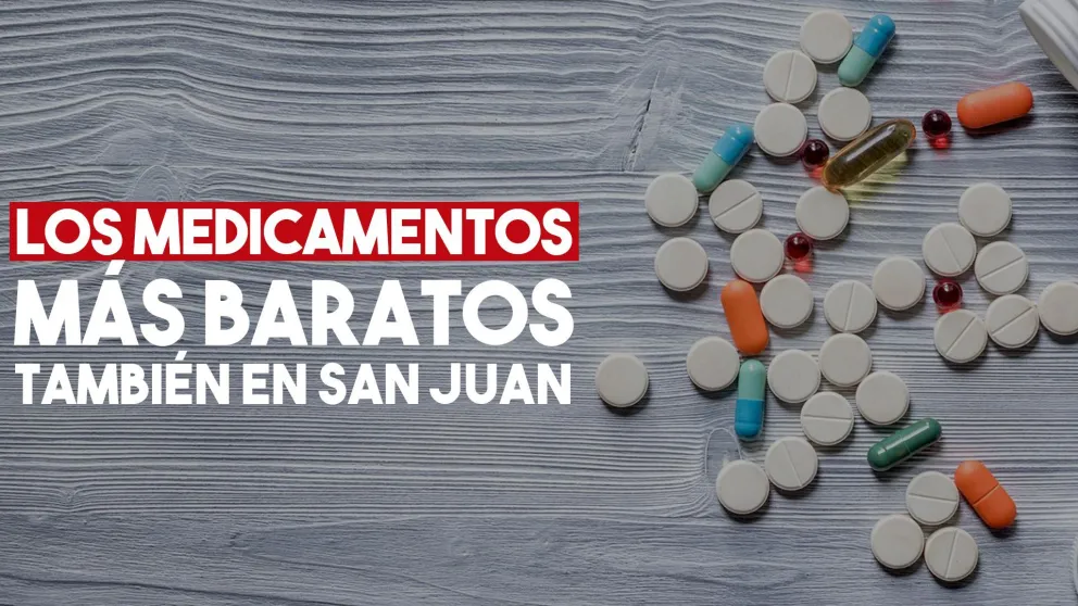 Confirmado: ya rige en San Juan la rebaja del 8% en el precio de los medicamentos