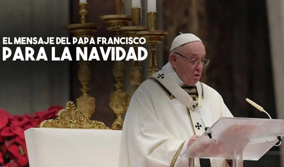 En la tradicional misa de Gallo, el papa Francisco llamó a cambiar “el mundo, la Iglesia y la historia”