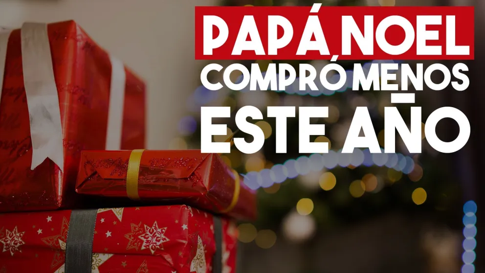 Las ventas navideñas bajaron un 3% respecto del año pasado