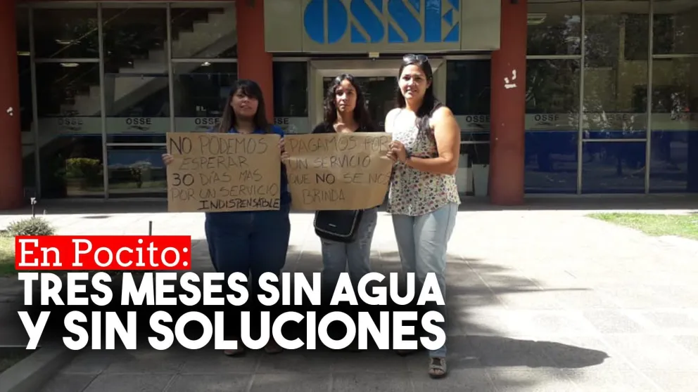 Llevan casi tres meses sin agua y aún no tienen respuesta