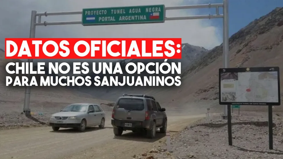 Crisis en Chile: un 51% menos de sanjuaninos cruzaron la frontera