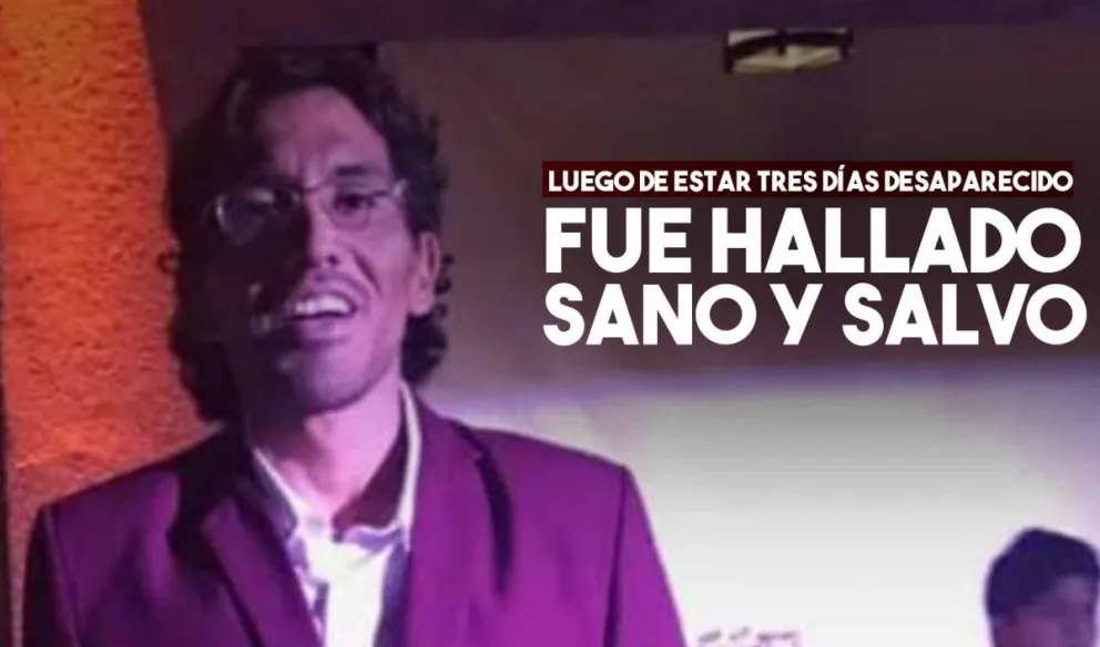 Hallaron al hombre que sufría convulsiones y estuvo desaparecido tres días