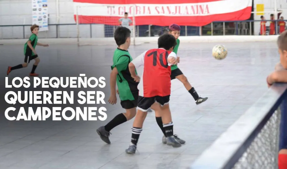 El futsal sanjuanino define los campeones de las inferiores