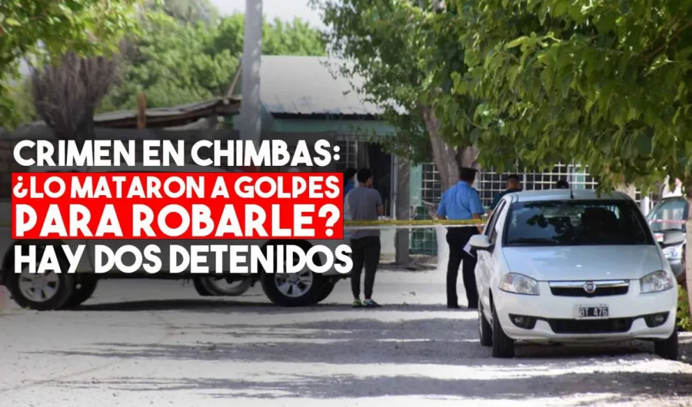Crimen del anciano en Chimbas: dos detenidos