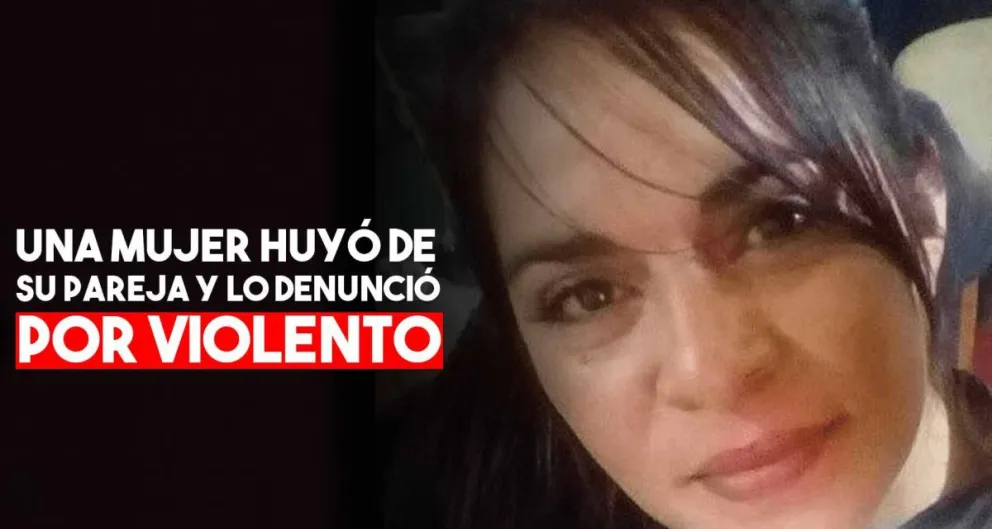 Una mujer escapó de su casa por miedo a su pareja