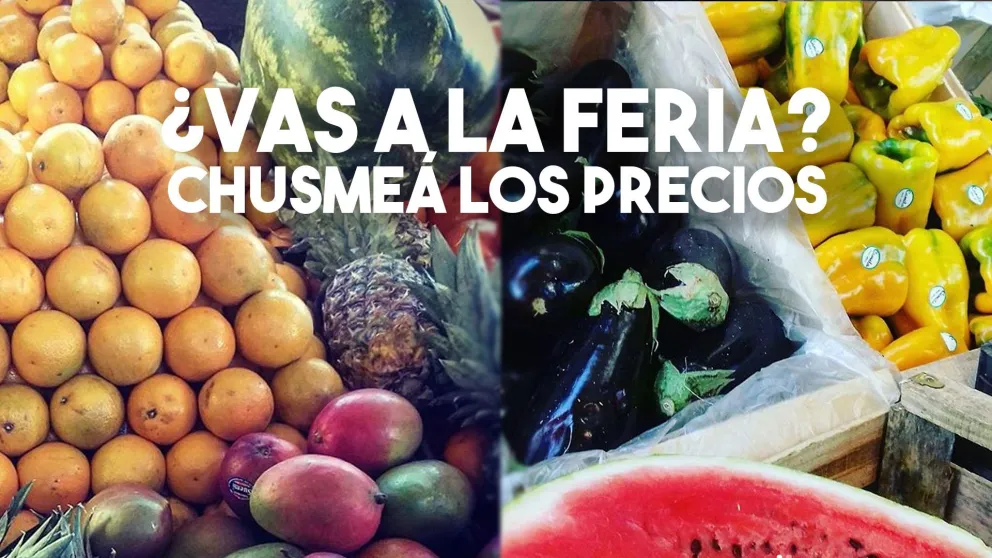 Si aprovechás el sábado para comprar en la Feria, conocé los precios