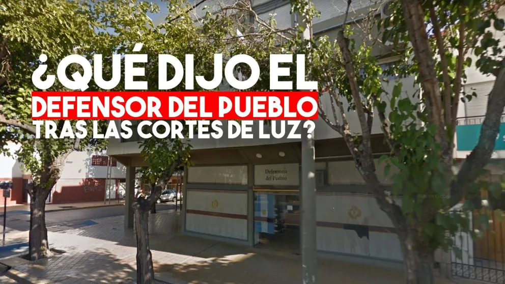 Cortes de luz: Defensoría del Pueblo realizó una presentación de oficio
