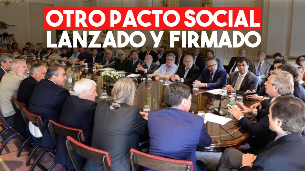 Gobierno lanzó el pacto social con empresarios, gremios y organizaciones sociales