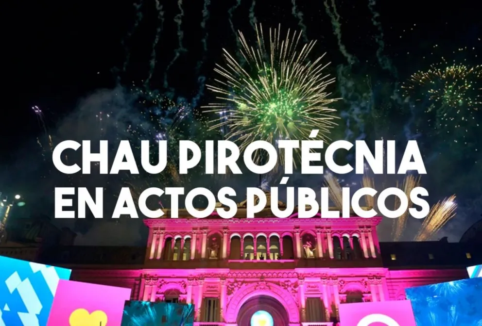 El Estado prohíbe el uso de pirotecnia sonora en todos sus actos públicos