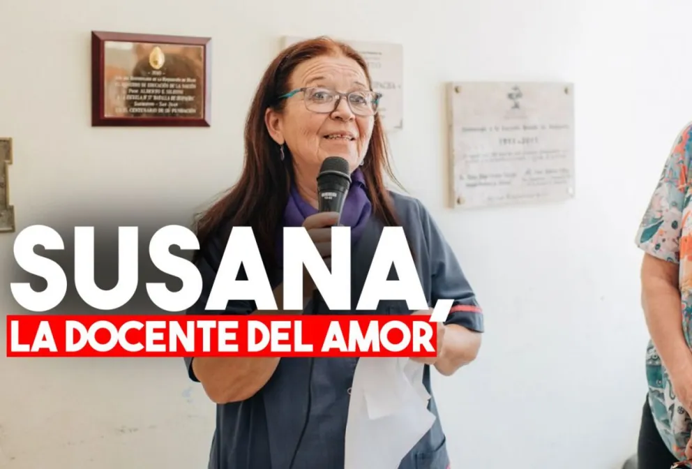 Reconocieron por su trabajo a una docente rural