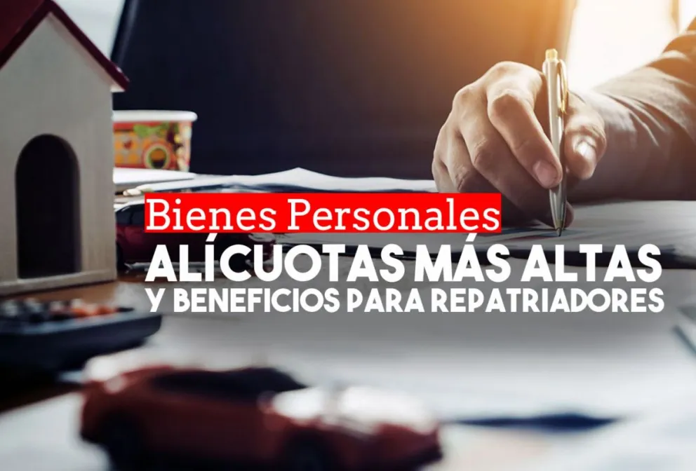 Bienes personales: por activos en el exterior se pagará hasta 2,25% pero habrá beneficios por repatriar fondos