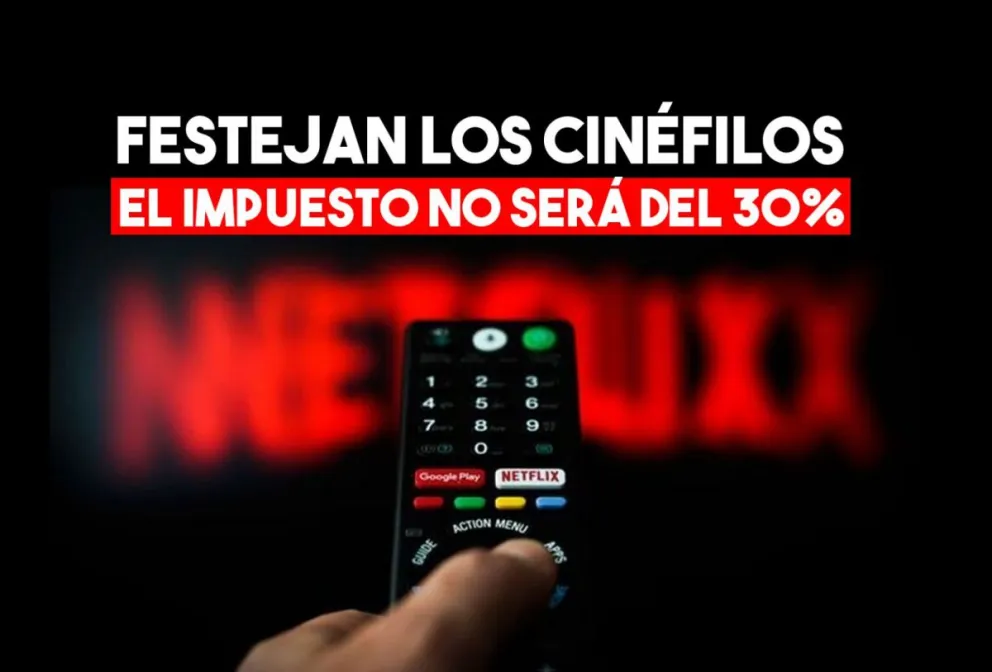 El impuesto a Netflix, Spotify y otras aplicaciones será de 8%