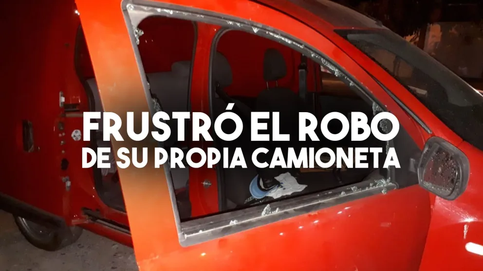 Intentó robar una camioneta y fue detenido por el dueño del vehículo