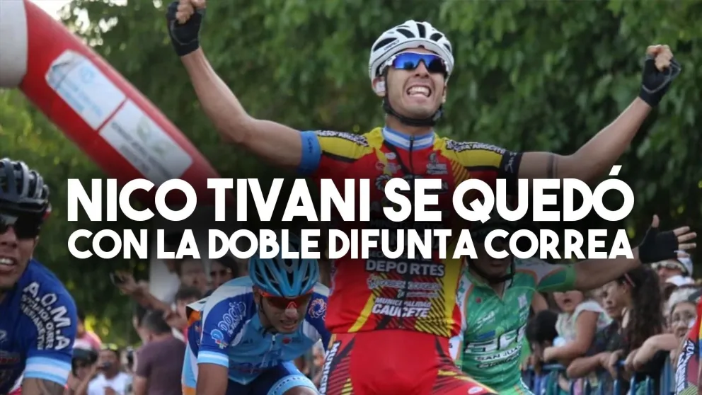 Nicolás Tivani ganó la doble Difunta Correa