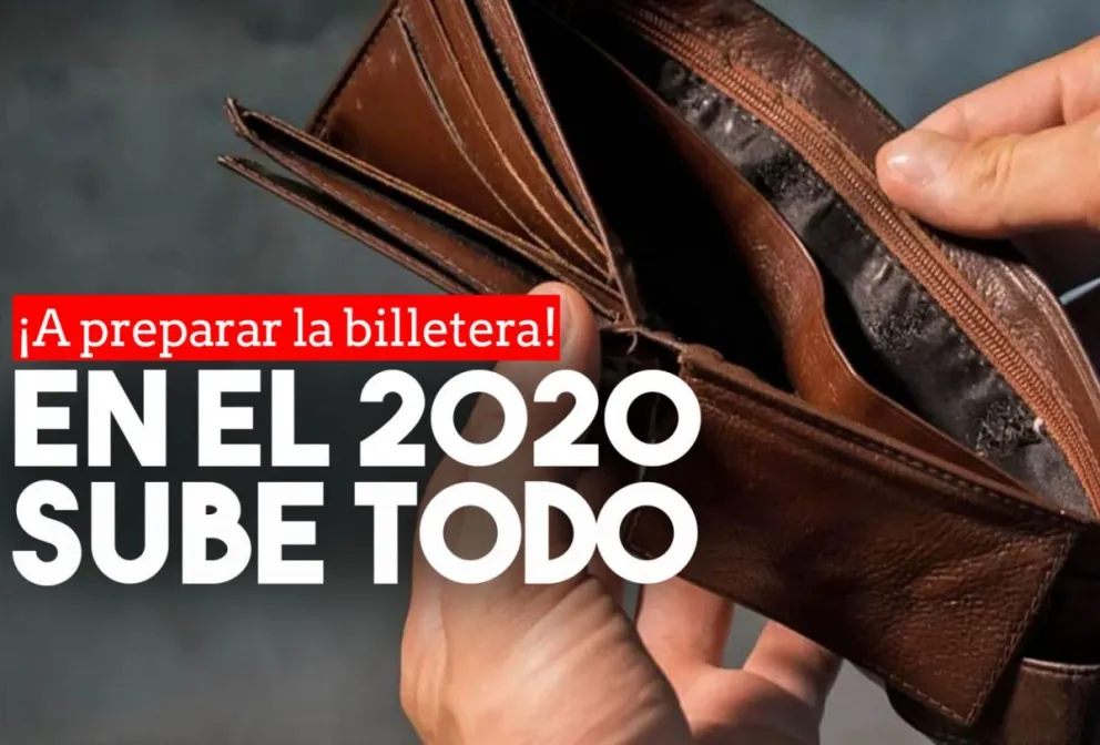 El 2020 comenzará con subas en los precios