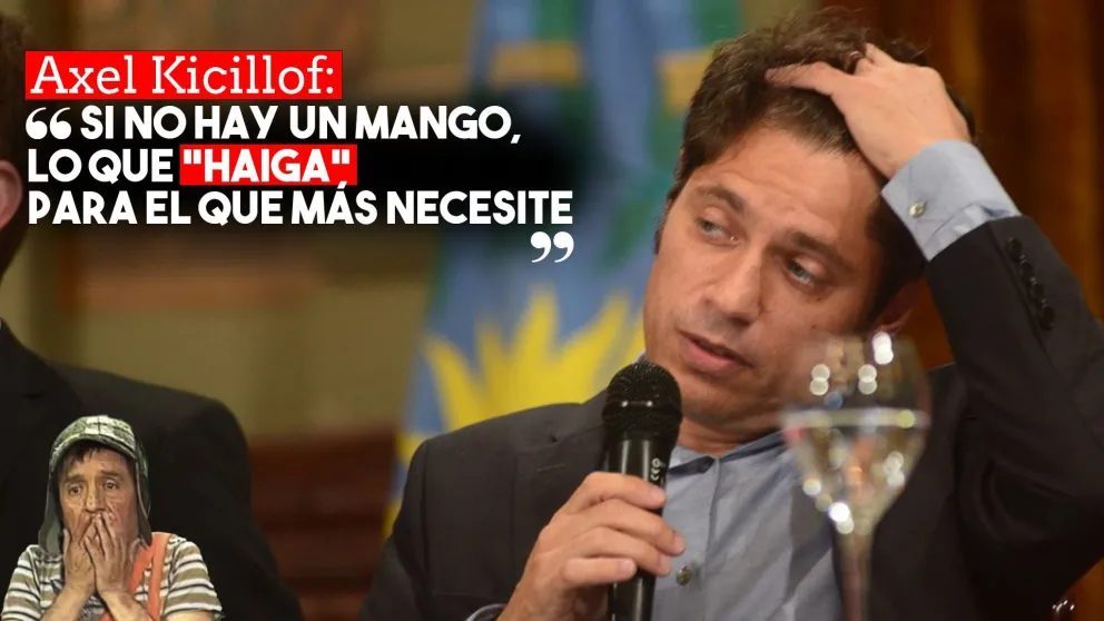 Axel Kicillof tuvo un furcio que se viralizó y estalló las redes