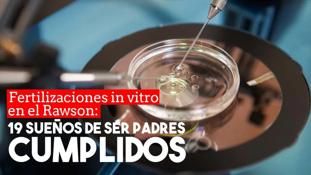 En seis meses se realizaron 19 fertilizaciones in vitro en el Hospital Rawson