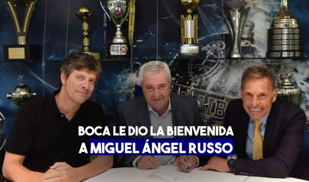 Boca hizo oficial la llegada de Miguel Ángel Russo