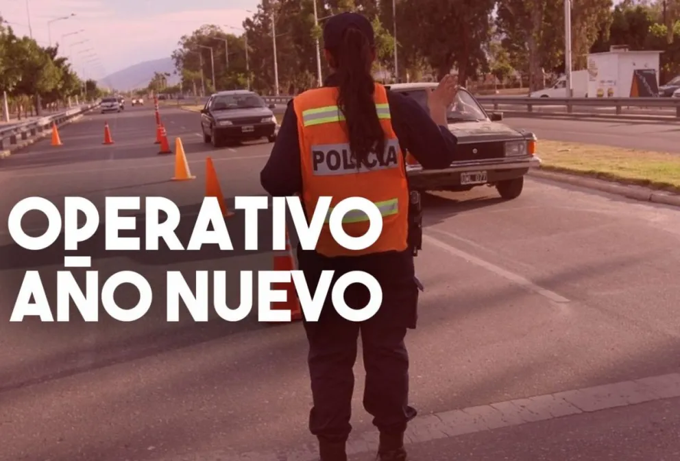 Habrá estrictos controles policiales por Año Nuevo