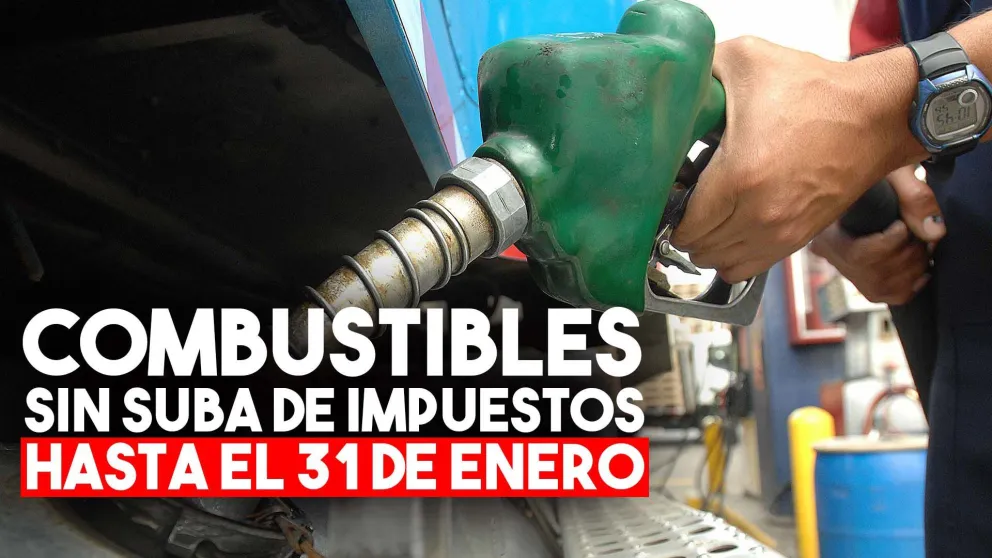Congelaron hasta el 31 de enero la suba de impuesto a los combustibles