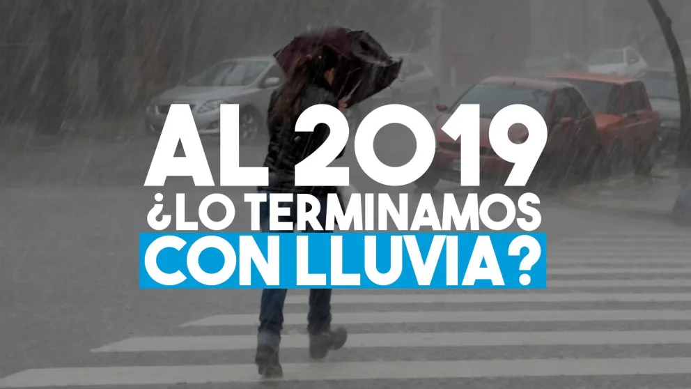 Emitieron un alerta por lluvias y tormentas para el último día del año