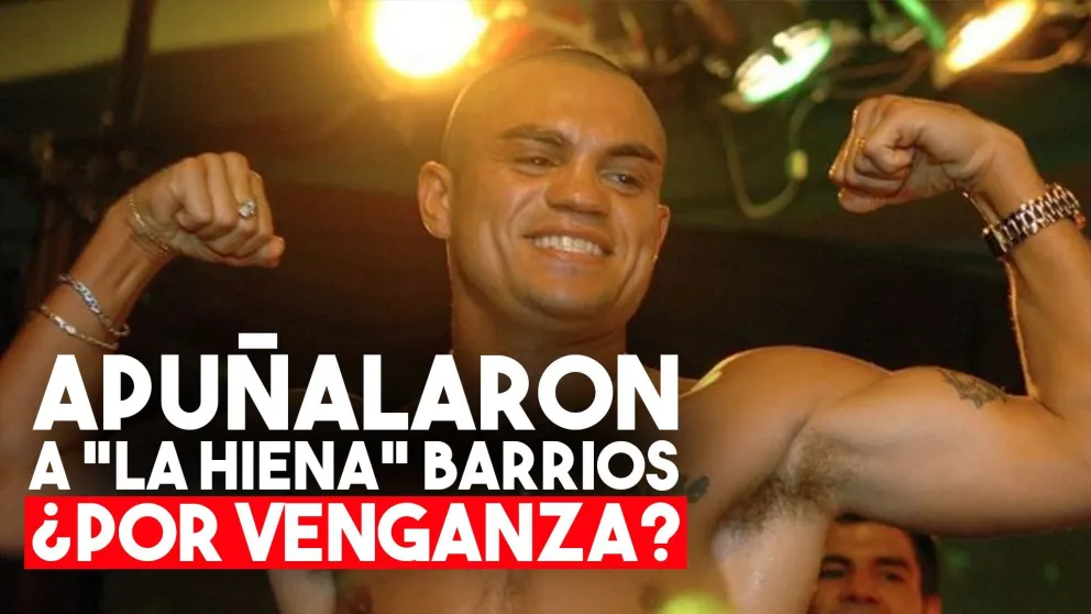 Apuñalaron a La Hiena Barrios en Córdoba