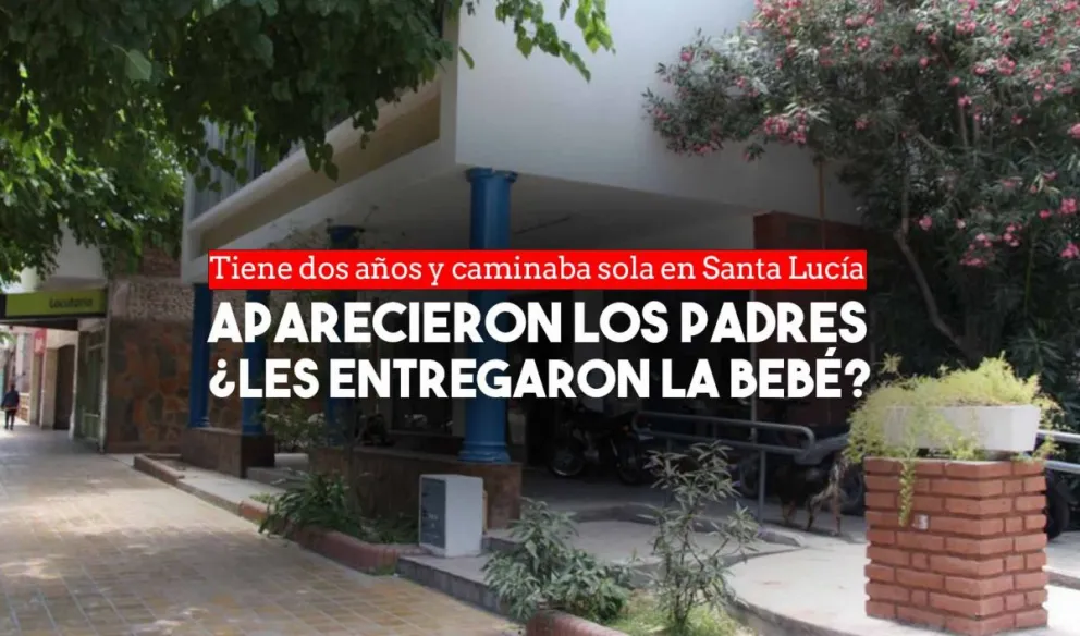 Encontraron a los padres de la niña que deambulaba sola por la calle