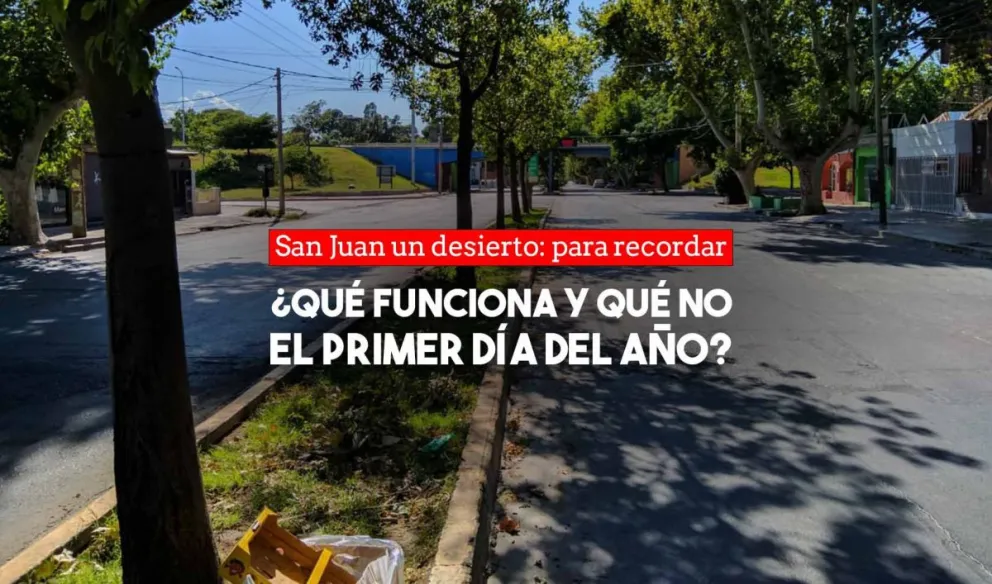 Recordatorio: así funcionan los servicios este 1 de enero