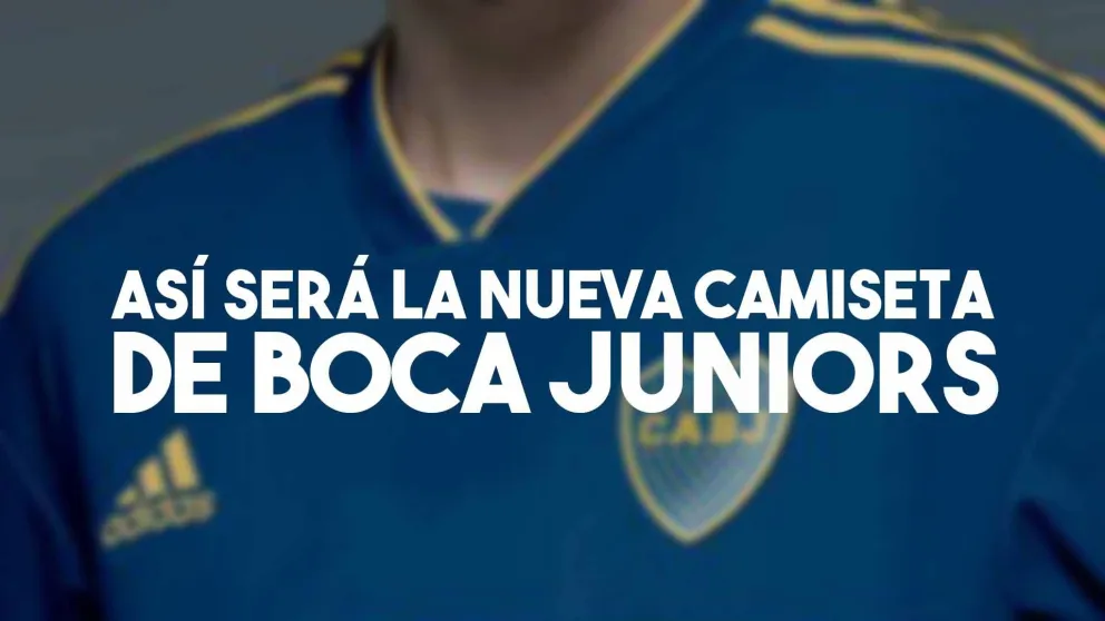 Se filtró una foto de la camiseta de Boca con nueva marca