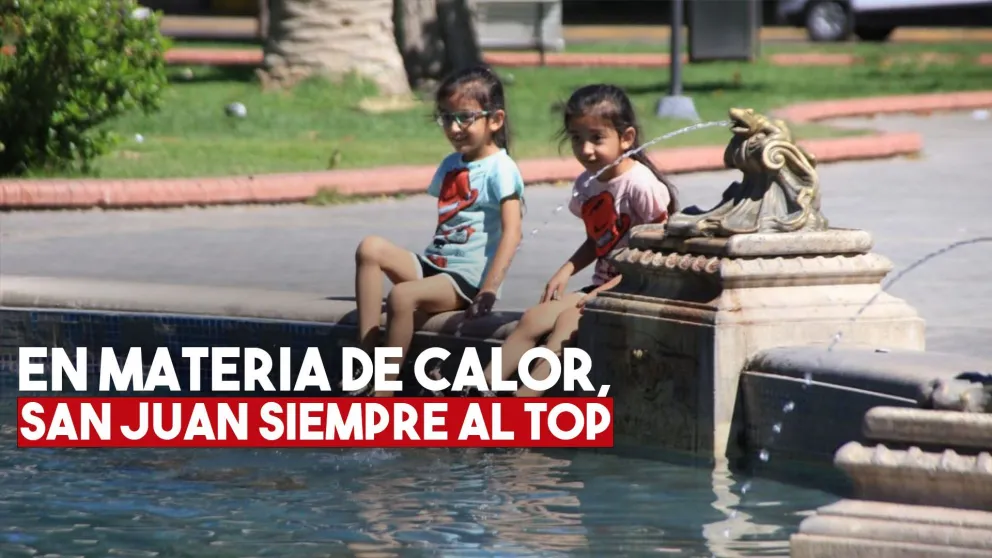 San Juan, nuevamente, la más caliente del país