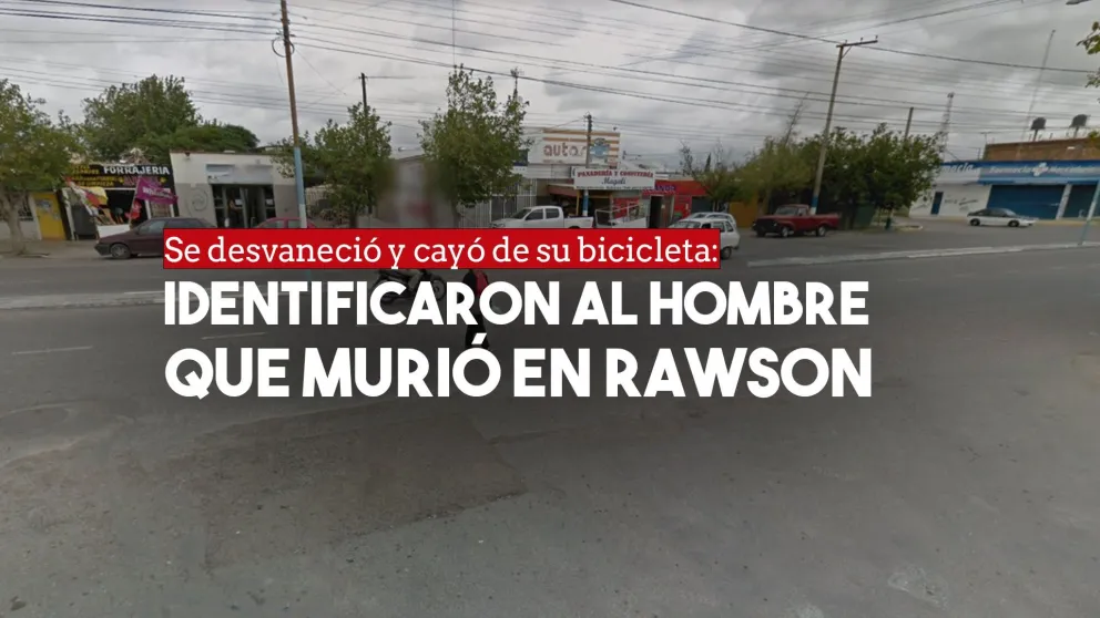 Identificaron al hombre que se descompensó y murió en Rawson