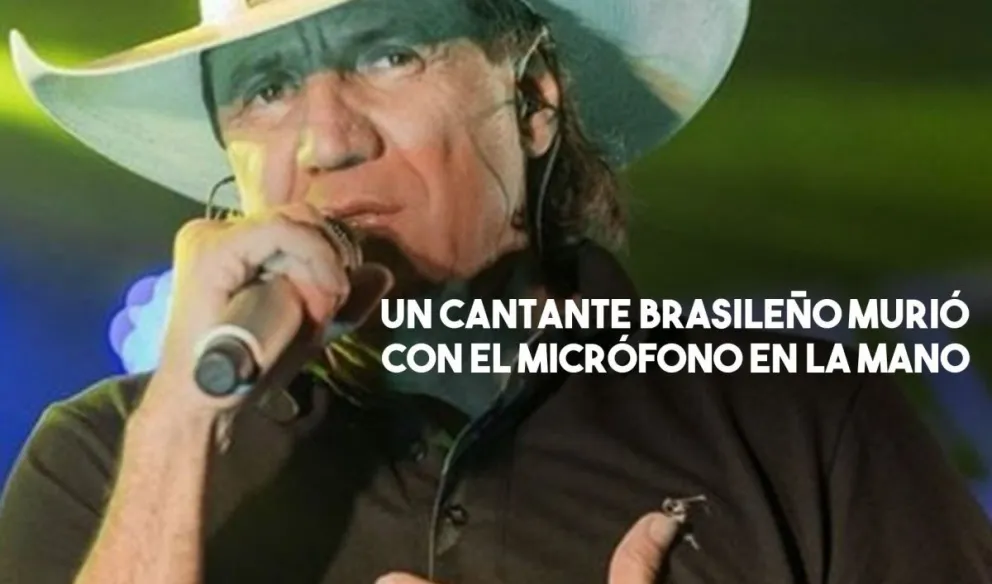 Tragedia en el escenario: el cantante brasileño Juliano Cezar murió tras sufrir un infarto en un show