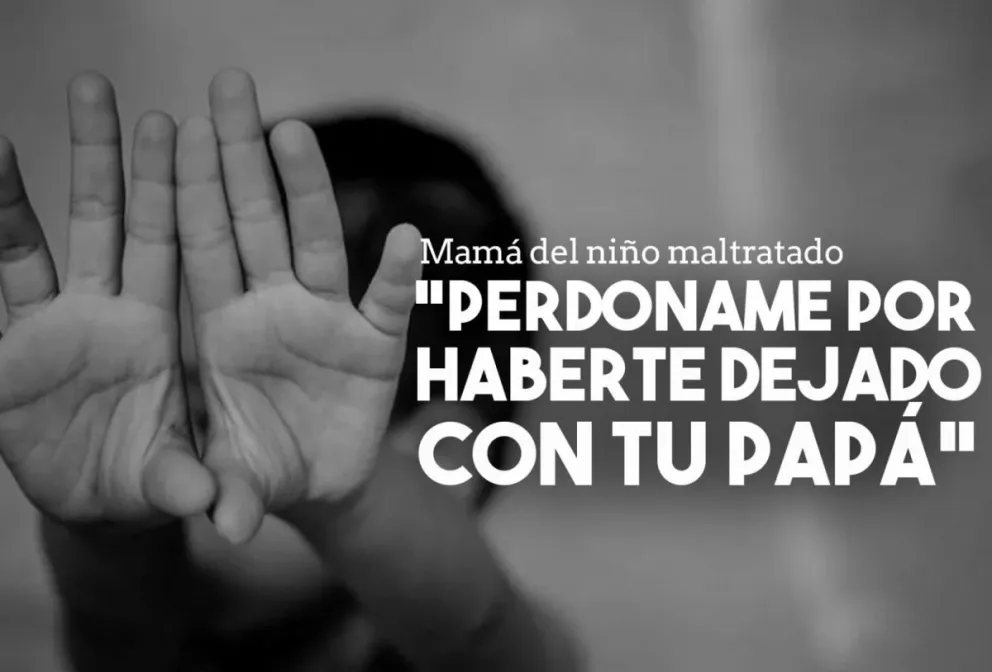 El nene maltratado por su papá ya mueve las piernas