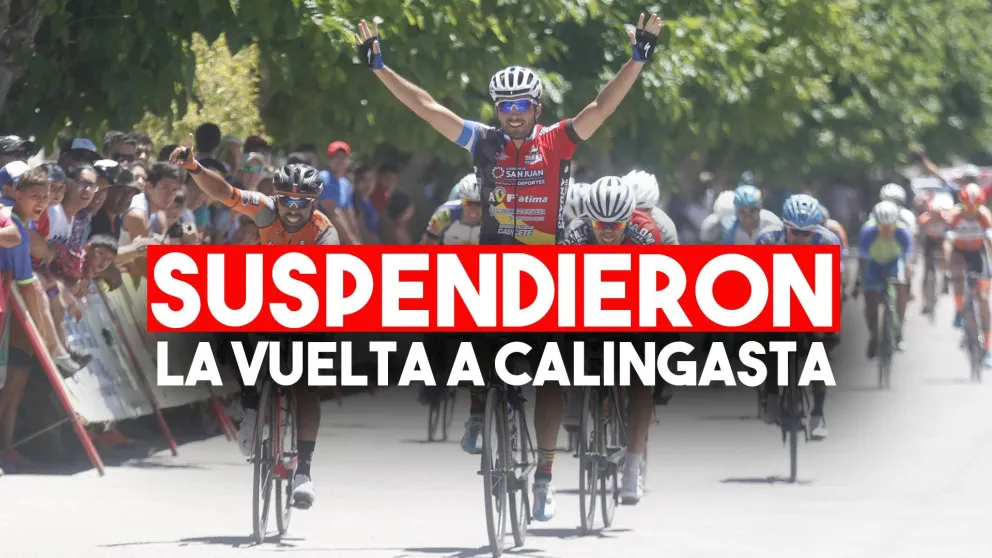 Tras el temporal, suspendieron la Vuelta a Calingasta