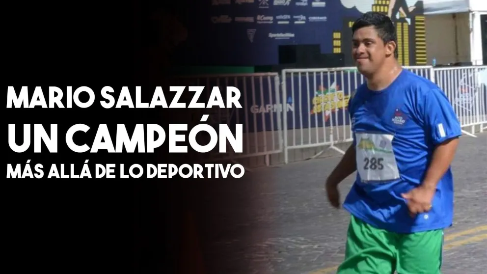 Mario Salazzar, el atleta caucetero que rompe barreras