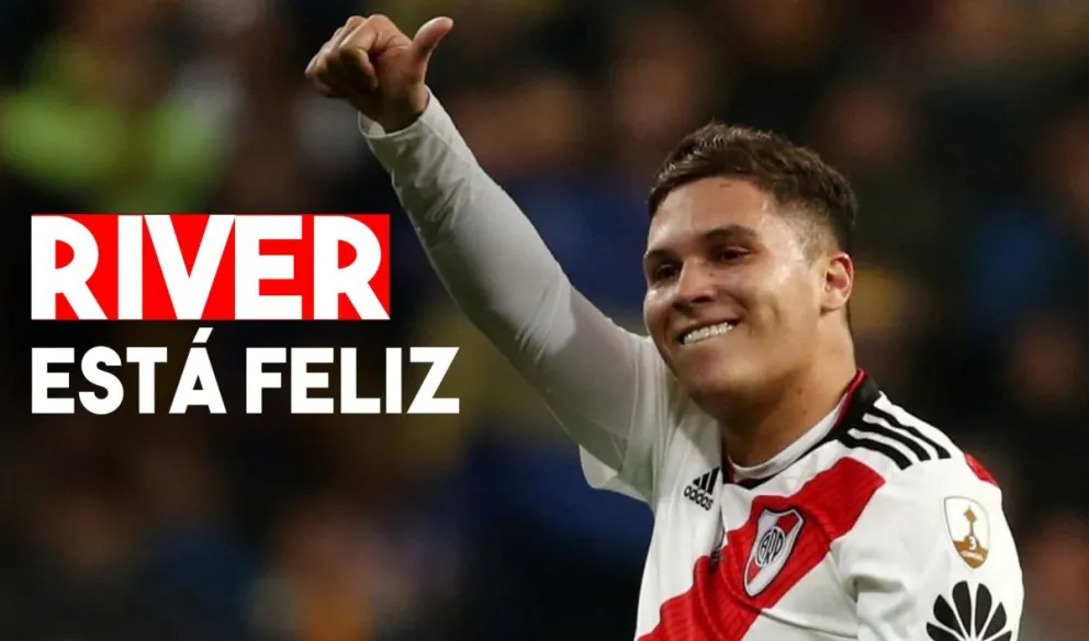 Alta para Juanfer y felicidad en River