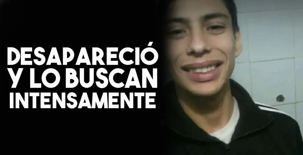 Buscan desesperadamente a un joven que desapareció de su casa