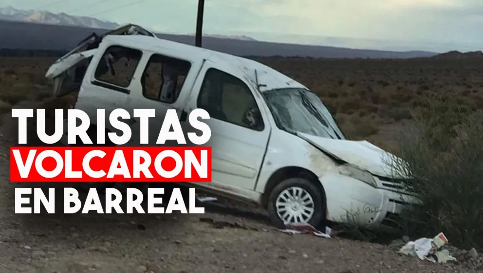 Iban a la Pampa El Leoncito y volcaron