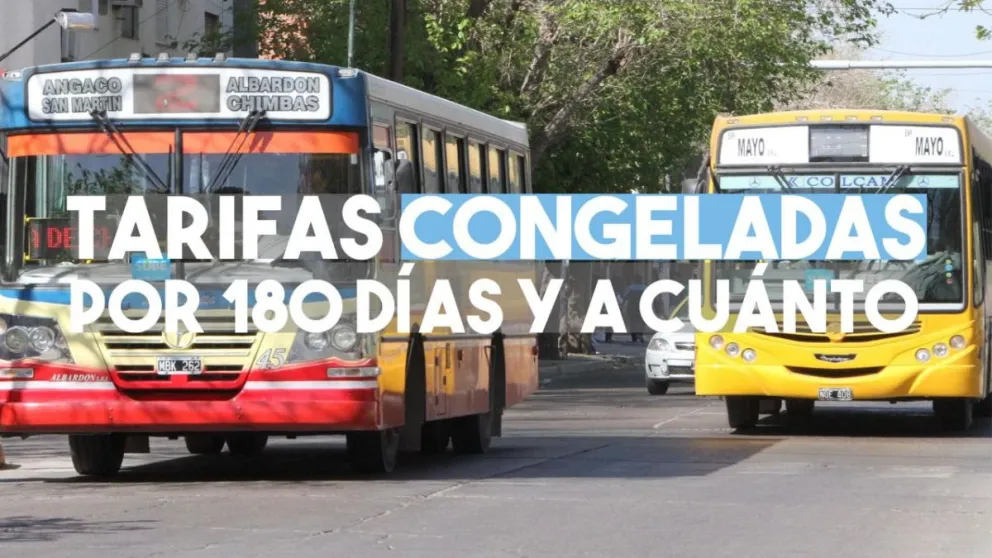 Congelaron las tarifas del colectivo, aunque por el valor actual de $29.60