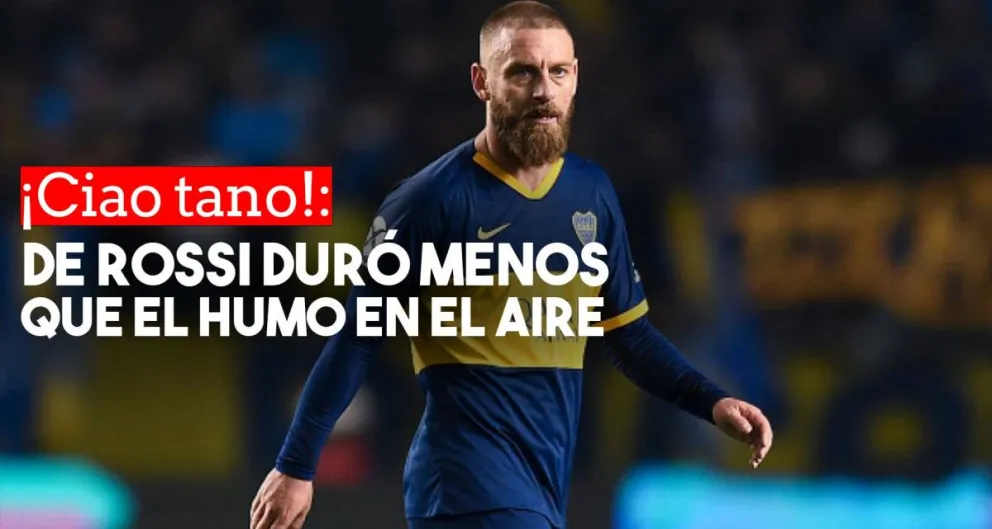 De Rossi deja Boca y se retira del fútbol