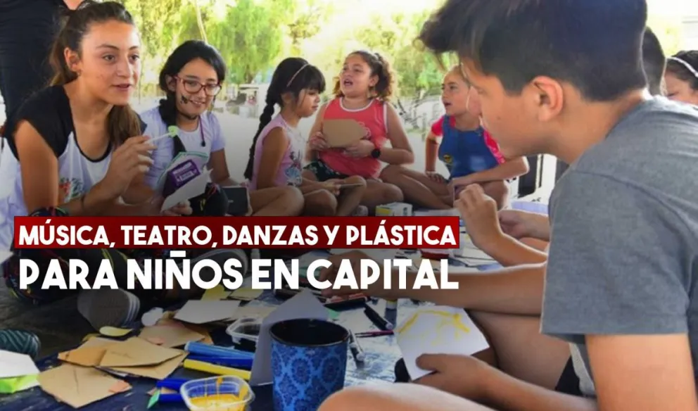 Comenzó la inscripción para las colonias artísticas en Capital