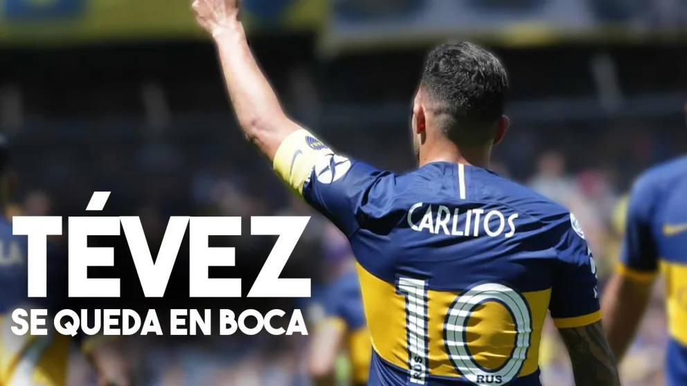 El presidente de Boca aseguró que Tévez se queda en el club