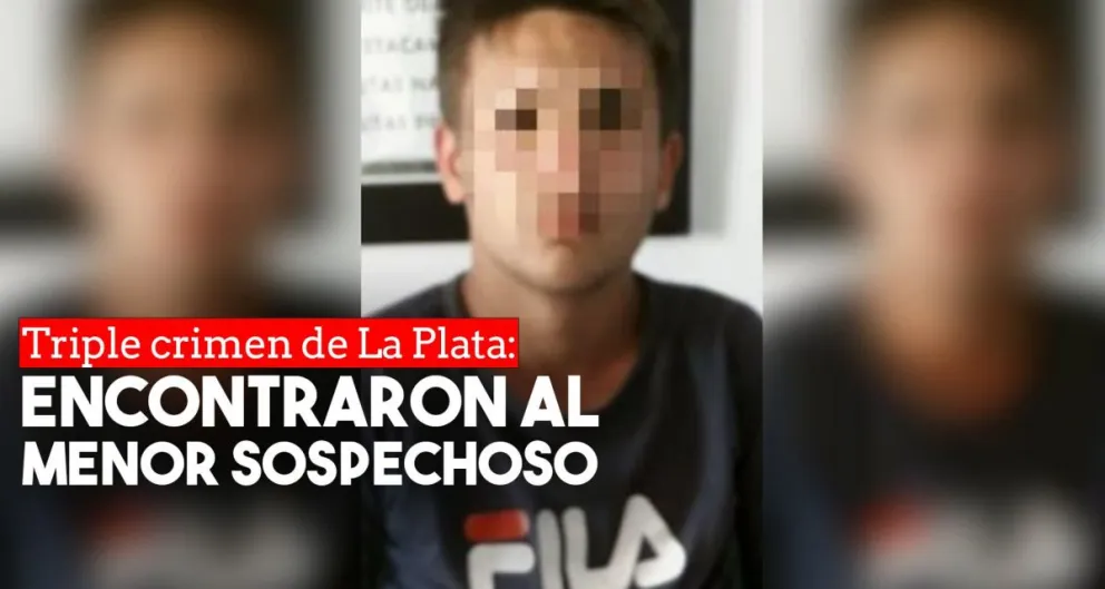 Triple crimen de La Plata: encontraron al joven desaparecido