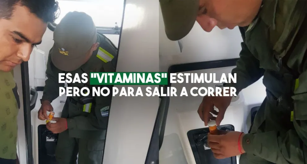 Gendarmería paró un colectivo y encontró droga en el baño