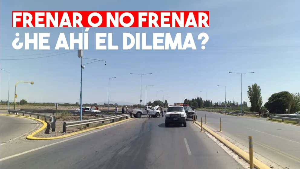 Pocito: violento choque en calle 11